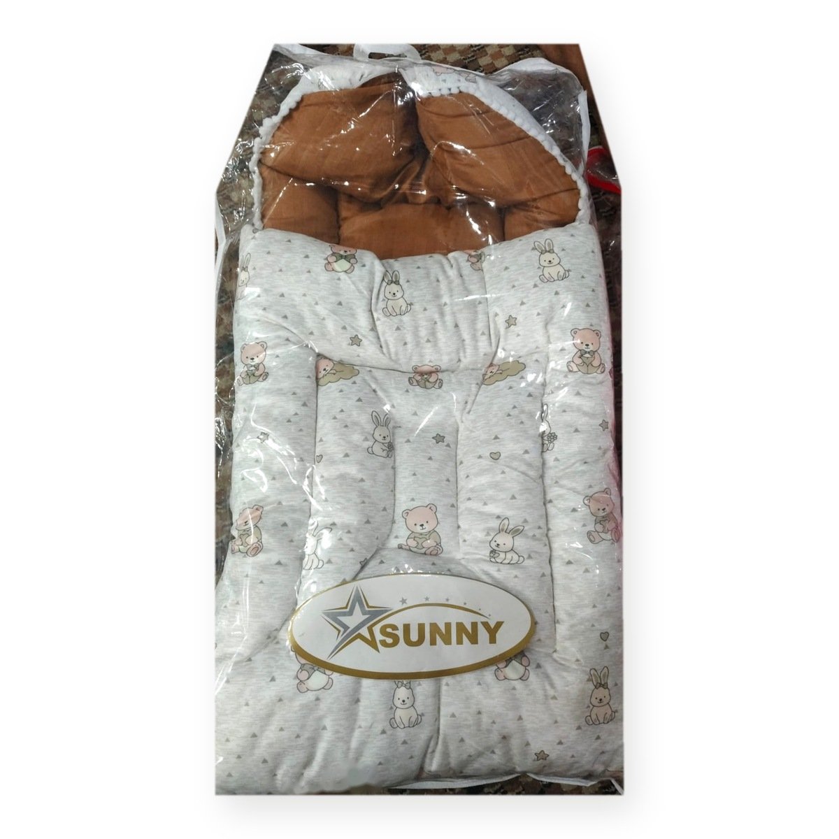 SW-3 Hooded Baby Wrapping Swaddle